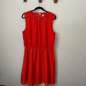 A New Day Red Sleeveless Dress XXL